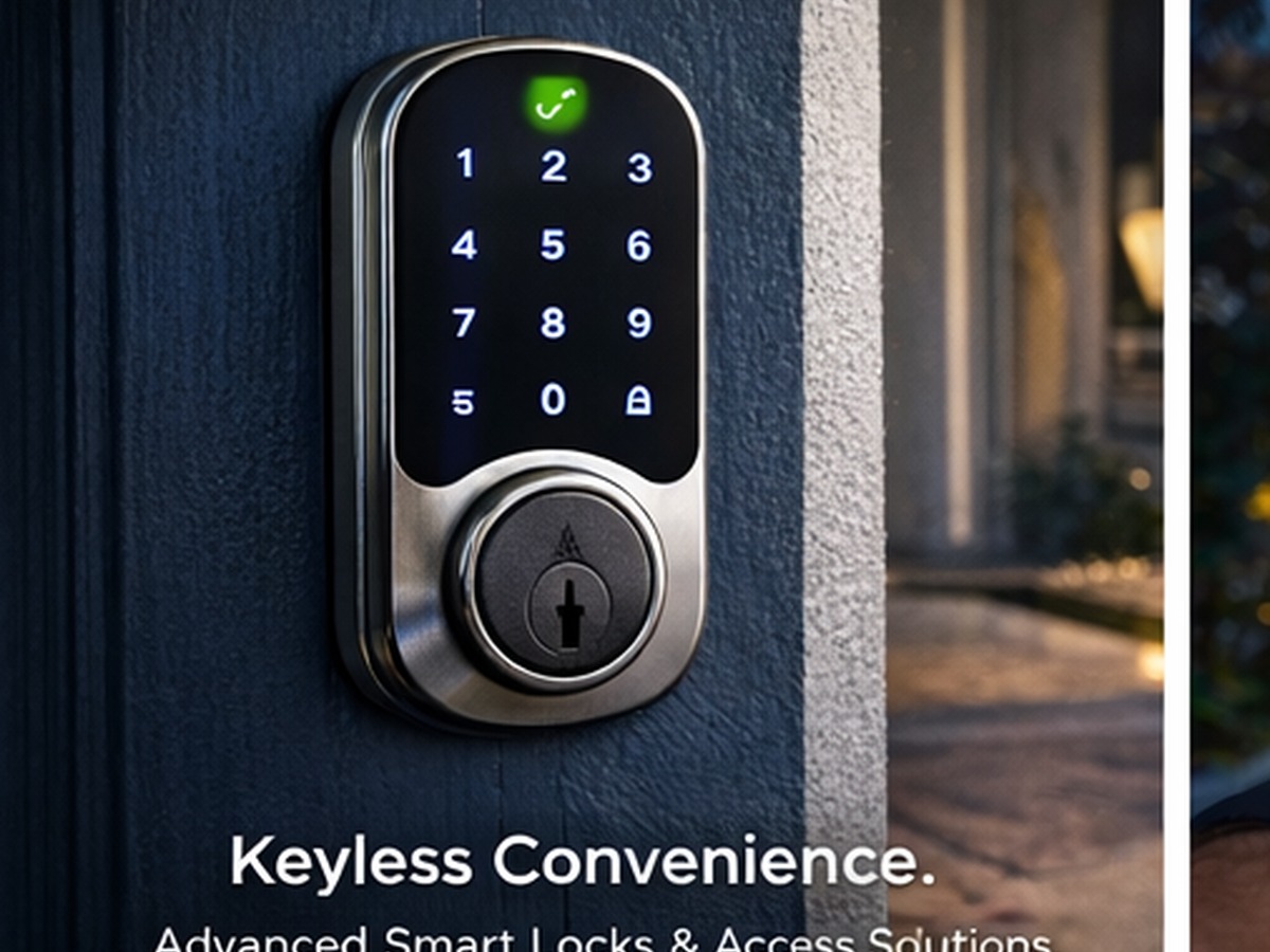 Smart lock installation and access control service
