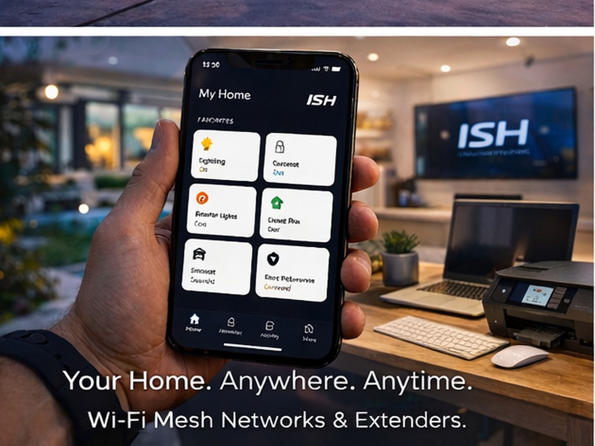 Wi‑Fi mesh network and extender support service